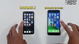  IPhone X  Vs  IPhone 6s Plus  Speed Test  Comparison  2024 