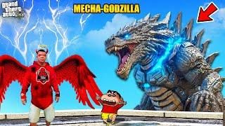 GTA 5  FRANKLIN ATTACKED MECHA GODZILLA Gta 5 Mods