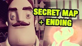 HELLO NEIGHBOR FULL SECRET MAP + SECRET ENDING