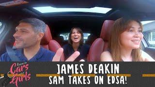 James Deakin teaches driving on EDSA  Sams first time  Riding In Cars With Girls  Bianca King