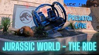 Jurassic World The Ride Universal Studios Hollywood Indominus Rex T Rex Dinosaurs Pov Theme Park