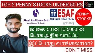 விலை 50 RS TO 5000 RS போக அதிக வாய்ப்புTOP 2 PENNY STOCKS UNDER 50 RSஇப்போது வாங்கலாமா?DONT MISS