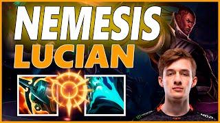 NEMESIS LUCIAN TOP GAMEPLAYSEASON 12 LEAGUE OF LEGENDS