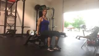 Seated Bicep Curl