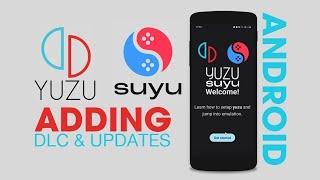 YuZu on Android Install DLC and Updates.