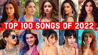 Top 100 HindiBollywood Songs of 2022 Year End Chart 2022  Popular Bollywood Songs 2022