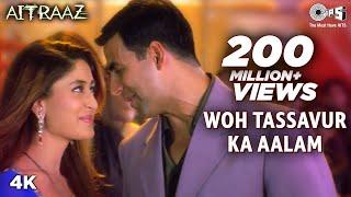 Woh Tassavur Ka Aalam  Kareena Kapoor  Akshay Kumar  Udit Narayan  Alka Yagnik  Aitraaz Movie