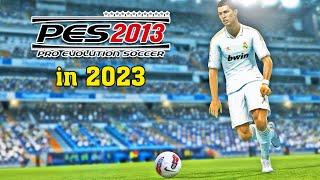 PES 2013 in 2023 - The Best Football Game Ever  4K Gameplay  Fujimarupes