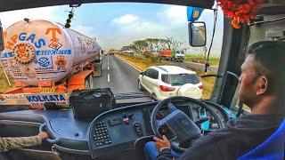 EXTREMELY AGGRESSIVE & HIGHSPEED VOLVO DRIVING at National Highway 19