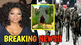 New SCUM CAVES Discovered UNDERGROUND Oprah Winfreys HomeDuring 2nd RAID She Was Diddys MINION