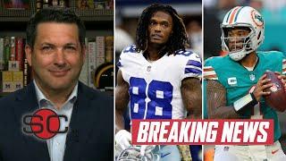 Adam Schefter UPGRADE on Tua Tagovailoa & CeeDee Lamb contract talk with Dolphins & Cowboys