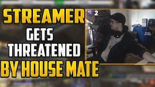 Aggressive Housemate Threatens Streamer and his Mum  Apex Legends WTF Rage Funny moments #14