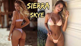 Charming and sexy model Sierra Skye.The best moments from the exclusive collection