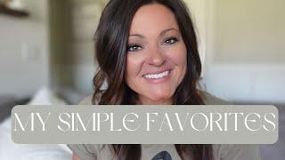 My Simple Favorites all natural beauty and personal care products I love