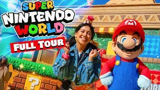 Super Nintendo World FULL TOUR at Universal Studios Hollywood  It was Awesome