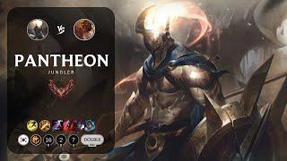 Pantheon Jungle vs Taliyah - KR Grandmaster Patch 14.8