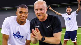 FOOTBALL CHALLENGES vs MBAPPE & NEYMAR