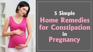 5 Best Home Remedies for Constipation During Pregnancy