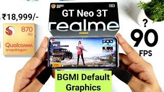 Realme GT Neo 3T BGMI Graphic Settings #realmegtneo3t