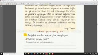 2  Sınıf Türkçe Ders Kitabı 3  Tema Değerlendirme Çalışmaları İyi Vatandaş Etkinliği