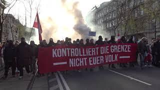Mega  Demonstration in  Wien  am  21.11.2021