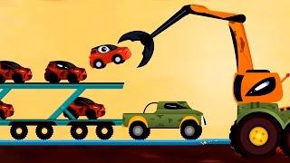 Мультики про машинки - мультфильм как Машинка Редди спасает машинки - Погоня.