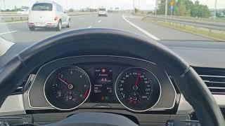 ILE PALI ?? VW PASSAT B8 Variant 2.0TDI 150HP DSG 120KMH test spalania fuel consumption pov driving