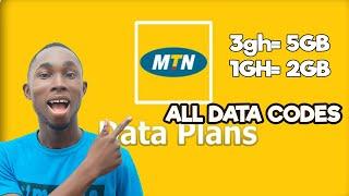 MTN GH cheap data bundles - - 2gh=4GB  Data bundle codes