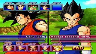 Dragon Ball Z Budokai Tenkaichi 3 Team Goku vs Team Vegeta