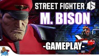 Street Fighter 6  Desatando el Pyscho Power  M. Bison Gameplay