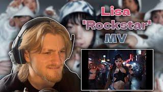 NON KPOP FAN REACTION TO LISA - ROCKSTAR Official Music Video