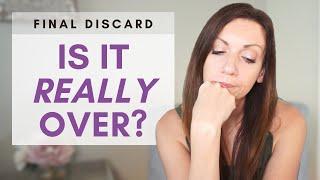 NARCISSISTS FINAL DISCARD How To Know When Over is Really Over