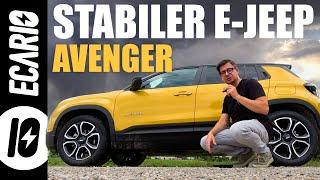 Jeep Avenger Elektro  Quadratisch praktisch gut?