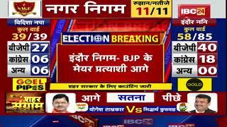 Madhya Pradesh Nikay Chunav Result 2022 Live 11 नगर निगम में से 6 में BJP आगे