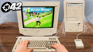 I Tried the WORST Gaming Setup - Fortnite