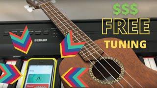 How to Tune an Ukulele for Beginners and Without a Tuner- using a free app - Fender Tune