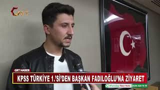 KPSS Türkiye 1 ’Si’den Başkan Fadıloğlu’na Ziyaret