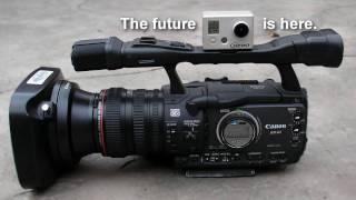 HD Hero SHOOTOUT Canon XH-A1 HDV vs. GoPro HD HERO