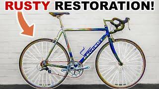 Vintage Peugeot Restoration Full Bike Rebuild Hub Wheels Headset Bearings 1996 Service