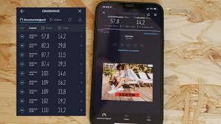 5G Speedtest O2 - iPhone 12