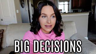 VLOG we got approved big decisions serious conversation getting back to the gym etc.