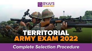 Territorial Army Exam 2022  Complete Selection Process  TA Exam Territorial Army Recruitment 2022