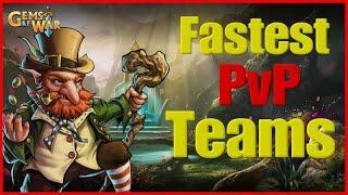 Fastest PvP Teams This Week in Gems of War #gemsofwar #crisppurpose #pvpteams