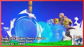 Fit In ULTIMATELY  Right There Ride On Sonic Rush - Super Smash Bros. Ultimate