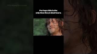 Perhaps this is the only time Daryl shed tears.