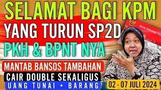 SELAMAT‼️BAGI KPM PKH BPNT YANG SUDAH SP2D DAN CAIR HARI INI BANSOS CAIR DOUBLE UANG + BARANG CEK ‼️