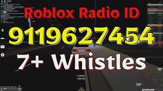 Whistles Roblox Radio CodesIDs