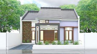 RUMAH MINIMALIS SEDERHANA DI LAHAN 9X10 METER