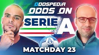 Odds On Serie A Predictions 202324 Matchday 23 - Best Football Betting Tips & Picks