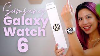 Samsung Galaxy Watch 6  Unboxing setup + first impressions 